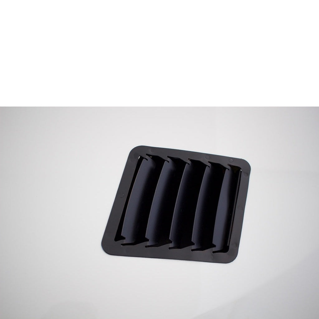 Verus Engineering 15-21 WRX/STI Hood Louver Kit Powdercoated Black | A0053A-BLK