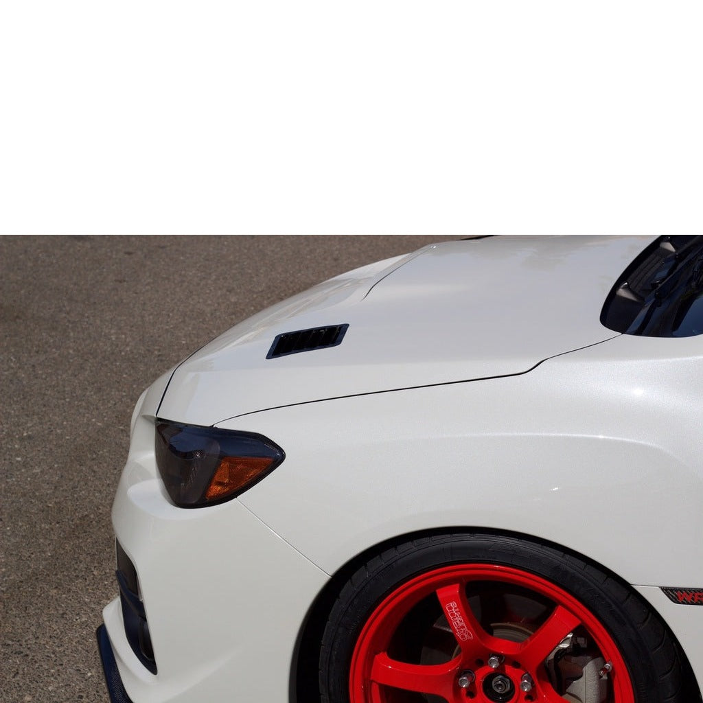 Verus Engineering 15-21 WRX/STI Hood Louver Kit Powdercoated Black | A0053A-BLK