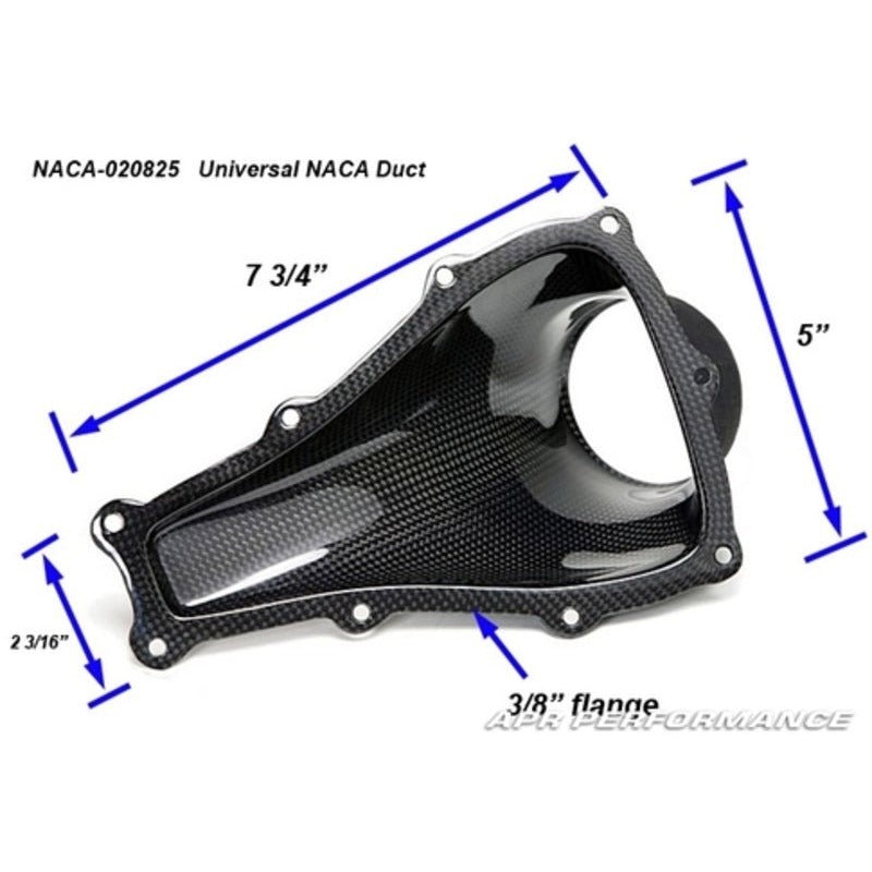 APR Carbon Fiber NACA Duct Type 1 Universal | NACA-020825