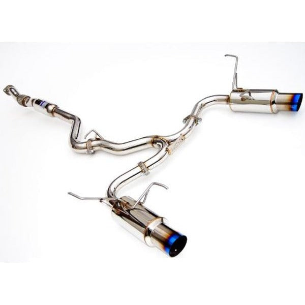 Invidia [13-24 BRZ / 13-16 FRS/ 17-21 GT86 / 21-24 GR86] N1 Cat back Exhaust Burnt Titanium Tips | HS12SSTGTT