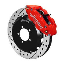 Wilwood 13-22 BRZ / 13-16 FRS / 17-21 86 / 2022 GR86 6R Drilled and Slotted Big Brake Kit Front Red | 140-12870-DR