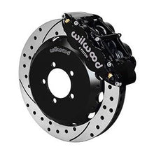 Wilwood 13-22 BRZ / 13-16 FRS / 17-21 86 / 2022 GR86 6R Drilled and Slotted Big Brake Kit Front Black | 140-12870-D