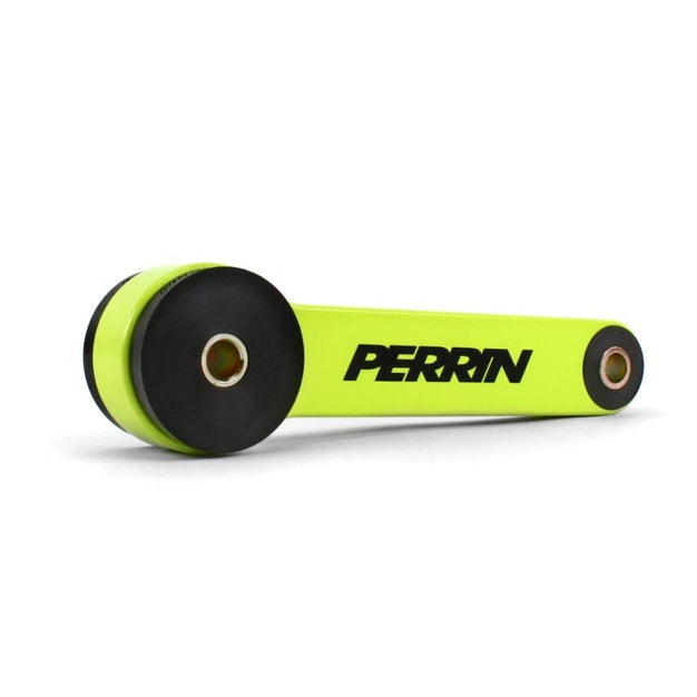 Perrin [02-25 WRX/STI, LGT, FXT] Pitch Stop Mount-Neon Yellow | PSP-DRV-101NY