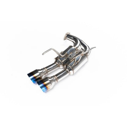 Invidia [15-21 WRX/STI] Gemini R400 Titanium Quad Tip Exhaust | HS15STIGM4ST