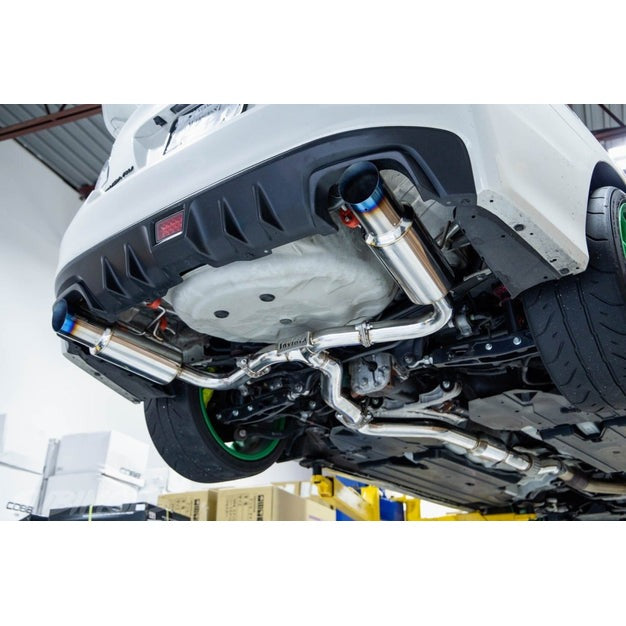 Invidia [15-21 WRX/STI] N1 Dual Cat-Back Exhaust - Titanium Tips