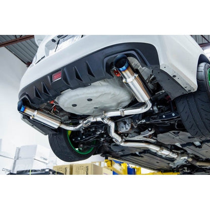 Invidia [15-21 WRX/STI] N1 Dual Cat-Back Exhaust - Titanium Tips
