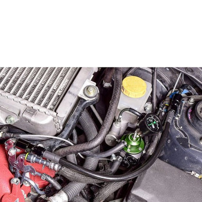 Radium Engineering 08-21 STI Fuel Pressure Regulator Kit Green | 20-0265-01