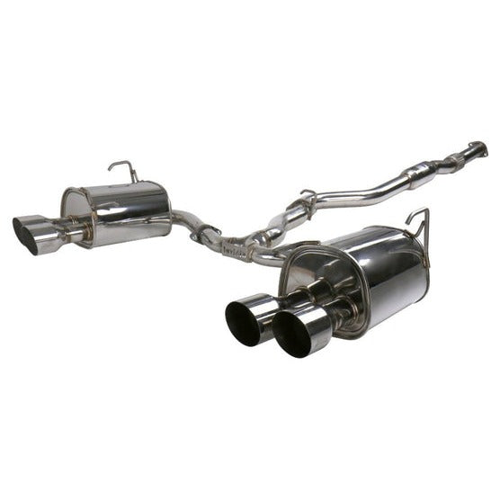 Invidia 15-21 WRX/STI Q300 Cat Back Exhaust w/ Single Wall Stainless Steel Tips | HS15STIG2S