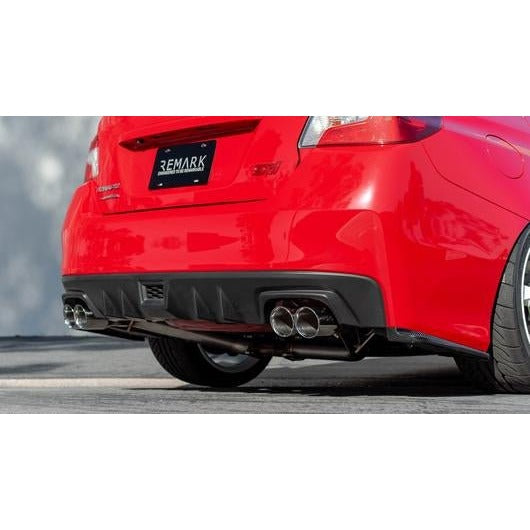 Remark [15-21 WRX/STI] SPT Style Axle Back w/ Double Wall Burnt Tips | RO-TTSP-D