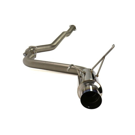 Invidia 15-21 WRX/STI N1 Cat Back Exhaust w/ Bead Blasted Piping Titanium Tip | HS15SW4BGR1GT