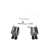 Corsa Performance 15-21 WRX/STI Catback Exhaust Black Pro Series Tips | 14857BLK