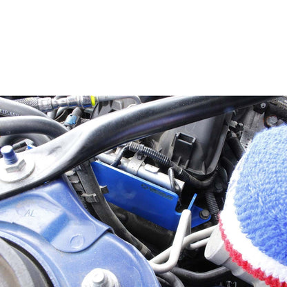 Verus Engineering 13-21 BRZ/FRS/86 Drivers Side Fuel Rail Cover Blue | A0042A-BLU