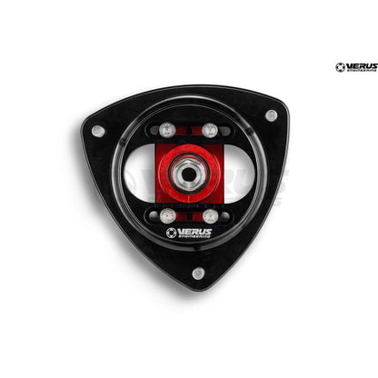Verus Engineering 13-23 BRZ / 17-23 Toyota 86 Front Camber Plate Kit Anodized Red | A0019A-RED