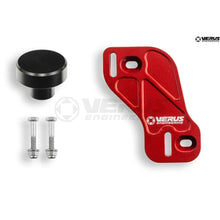 Verus Engineering [22-25 WRX / 13-23 BRZ / 13-16 FRS / 17-21 GT86 / 22-23 GR86] Pedal Spacer Kit Anodized Red | A0100A-RED
