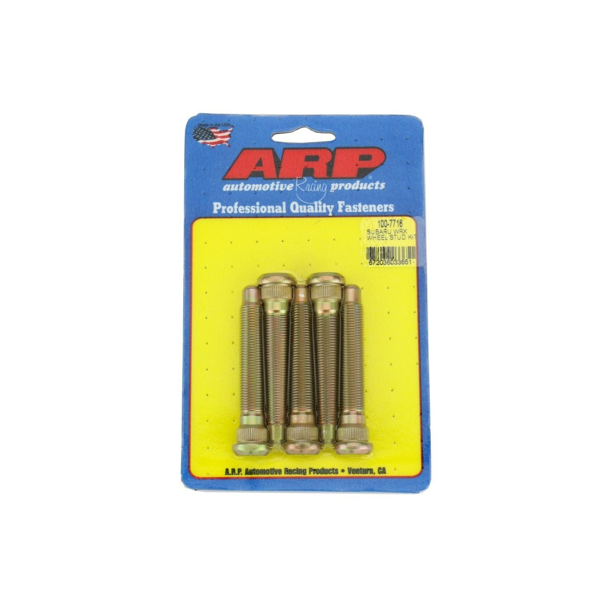 ARP [02-26 WRX, 04-21 STI] Extended Wheel Studs 5 Pack - JDMuscleWheel Studsarp100-7716