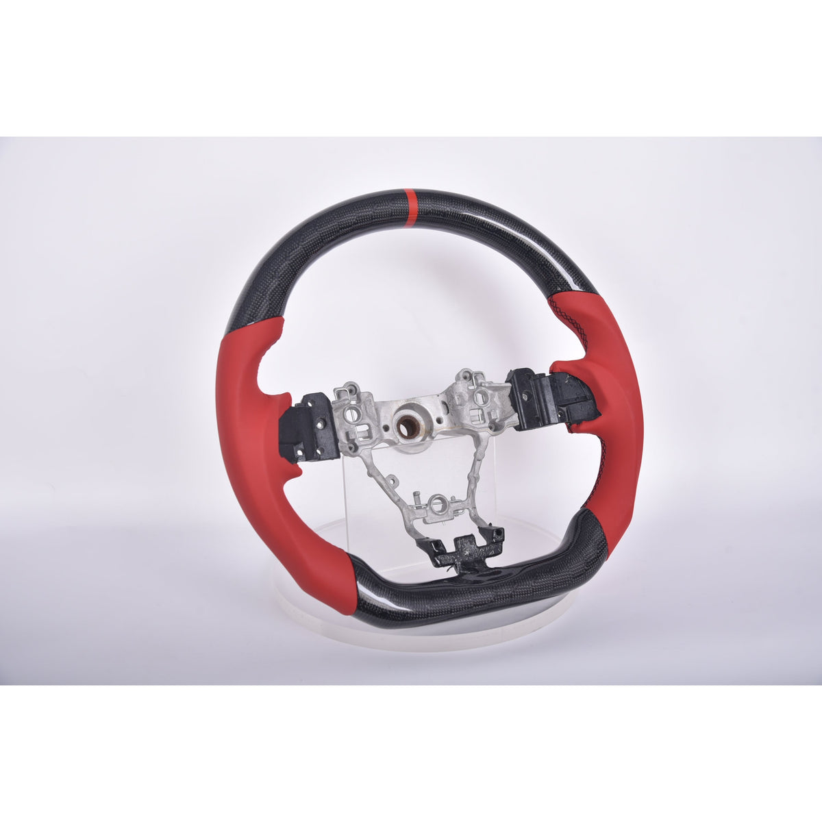 JDMuscle [15-21 WRX/STI] Custom Carbon Fiber Steering Wheel