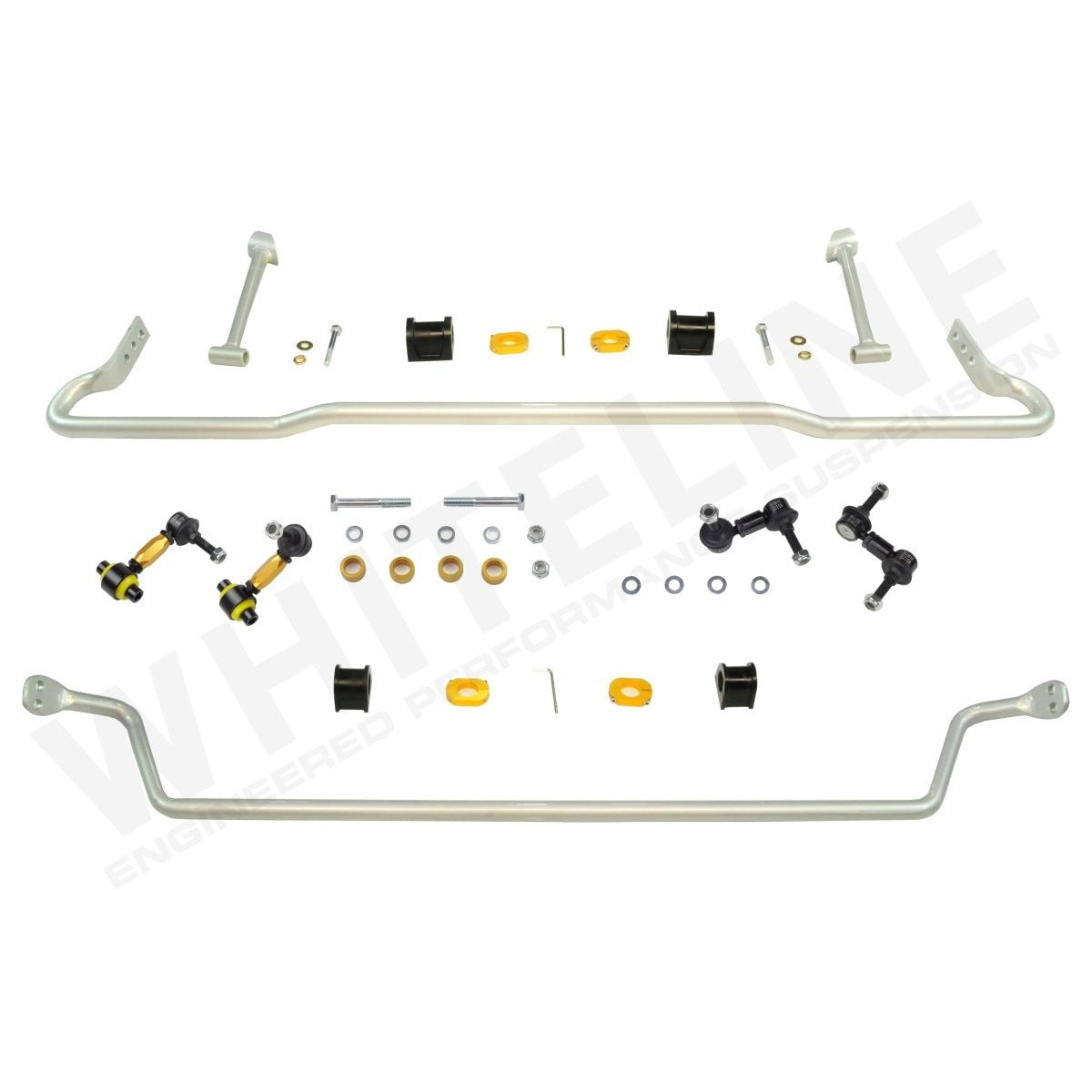 Whiteline 11-14 WRX / 08-14 STI Sway Bar Kit 22mm Front Adjustable / 22mm Rear Adjustable w/ Endlinks | BSK012