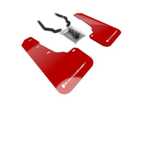 Rally Armor 2018-23 Subaru XV Crosstrek Lift/AT Red UR Mud Flap White Logo | MF46-LTUR-RD/WH - JDMuscleMudflapsralMF46-LTUR-RD/WH
