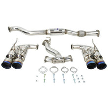 Invidia [11-14 WRX] [08-14 WRX STI] R400 Gemini Cat-Back Exhaust - Titanium Tips, Hatchback Only
