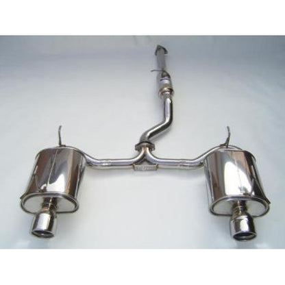 Invidia Q300 Cat-Back Exhaust - Rolled Dual Stainless Tips