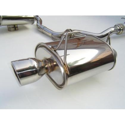 Invidia Q300 Cat-Back Exhaust - Rolled Dual Stainless Tips