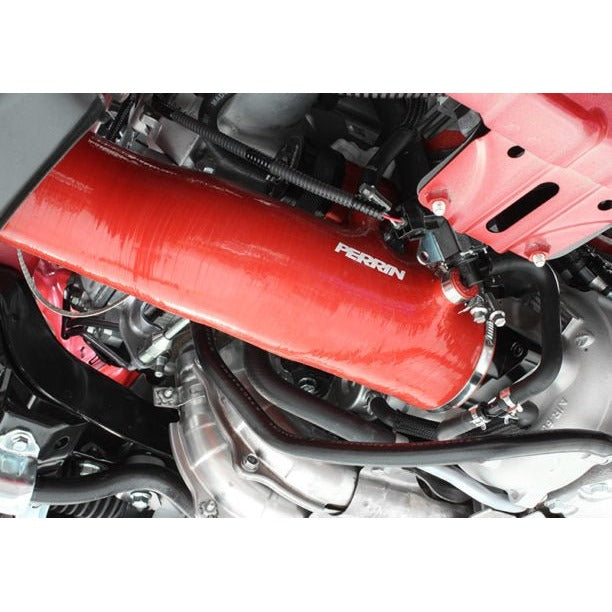 Perrin [15-21 WRX, 14-18 Forester XT] Red 3in Turbo Inlet Hose w/ Nozzle