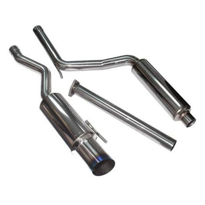 Injen [2006-2011 Civic Si Coupe] 60mm Cat Back Exhaust w/ Titanium Tip