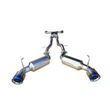 Injen [08-13 G37 Coupe] 76mm Stainless Steel Cat-Back Exhaust - Burnt Titanium Tips