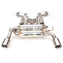 Invidia Gemini Rolled Stainless Tips Cat Back Exhaust Nissan 370Z 2009+ | HS09N7ZGIS