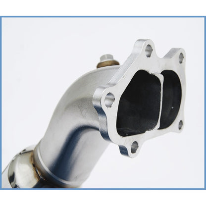 Invidia [08-14 WRX, 08-21 STI] High Flow Cat w/ Extra 02 Bung Downpipe | HS08SW1DOC