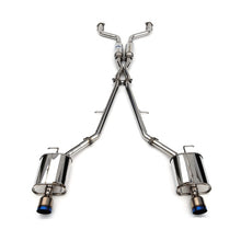 Invidia Q300 Single Layer Titanium Tip Cat Back Exhaust Infiniti G35/G37/G37x Sedan 2007-2013 | HS07IG4G3T