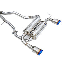 Invidia Gemini Cat Back Exhaust Single Layer Titanium Tips Infiniti G37 AWD & RWD Coupe 2008-2013 | HS07IG7GIT