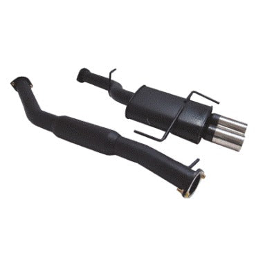 Megan Racing Type 2 Black Cat Back Exhaust Nissan 240sx 1995-1998 | MR-CBS-NS14T2B