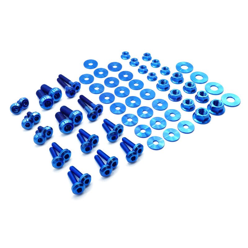 Stage 1 Titanium Hardware Engine Bay Kit - 2023+ Nissan Z - JDMuscleHardware KitsNIS-089-Ti-BLUBlue