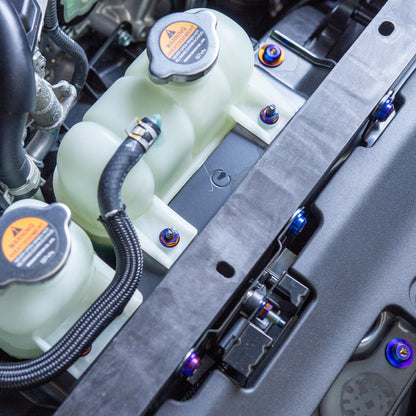 Stage 1 Titanium Hardware Engine Bay Kit - 2023+ Nissan Z - JDMuscleHardware KitsNIS-089-Ti-PRPPurple