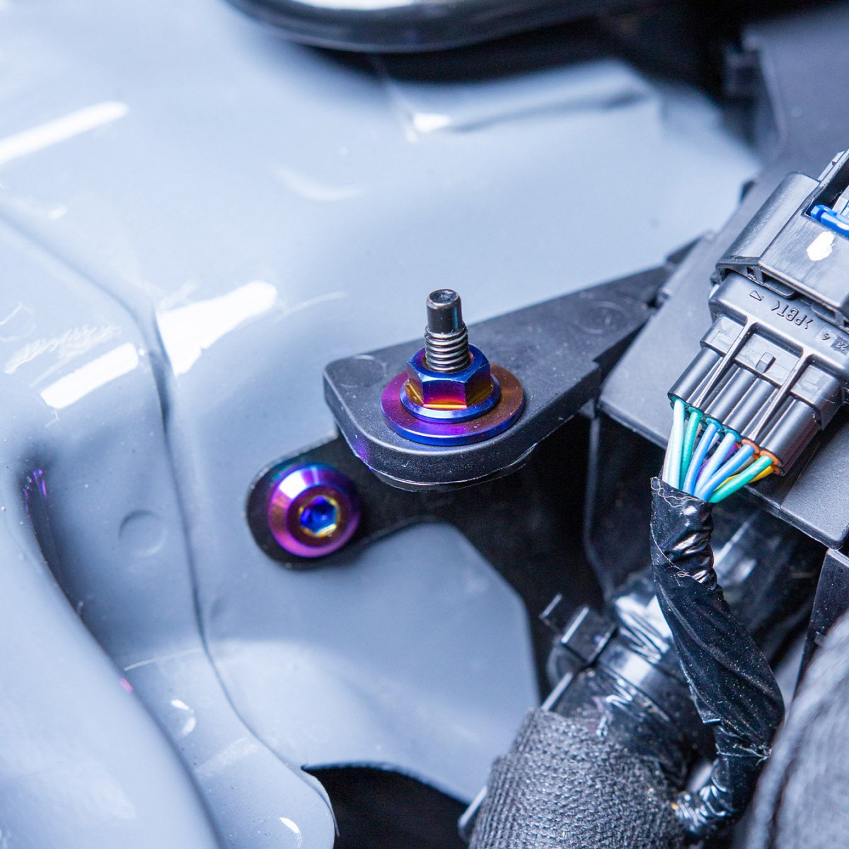 Stage 1 Titanium Hardware Engine Bay Kit - 2023+ Nissan Z - JDMuscleHardware KitsNIS-089-Ti-TBCosmic Burn