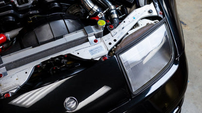 Stage 1 Titanium Hardware Engine Bay Kit - Nissan 300ZX (1990 - 1999) - JDMuscleHardware KitsNIS-060-Ti-BLUBlue