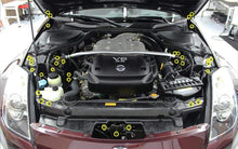 Stage 1 Titanium Hardware Engine Bay Kit - Nissan 350Z (2003 - 2006) - JDMuscleHardware KitsNIS-009-Ti-POLPolished