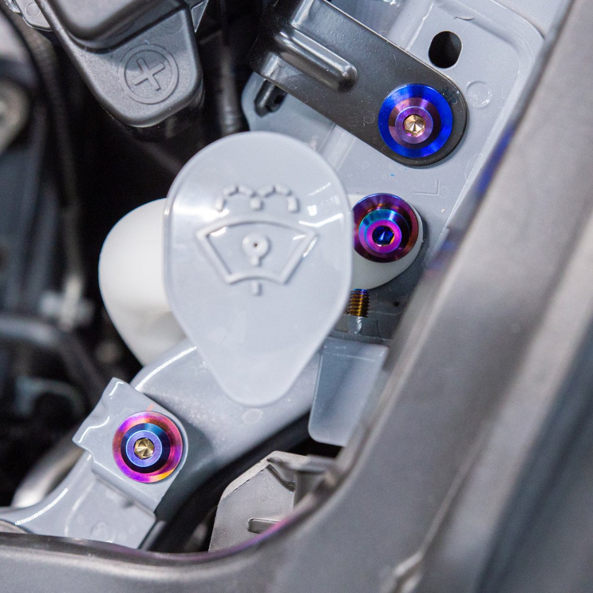 Stage 2 Titanium Hardware Engine Bay Kit - 2023+ Nissan Z - JDMuscleHardware KitsNIS-090-Ti-TBCosmic Burn
