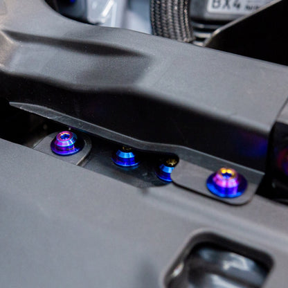 Stage 2 Titanium Hardware Engine Bay Kit - 2023+ Nissan Z - JDMuscleHardware KitsNIS-090-Ti-BLUBlue