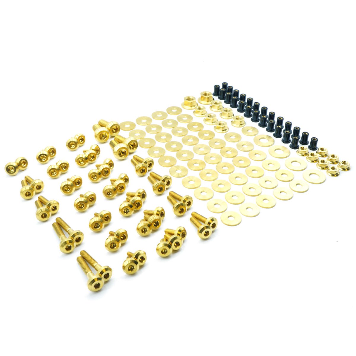 Stage 2 Titanium Hardware Engine Bay Kit - 2023+ Nissan Z - JDMuscleHardware KitsNIS-090-Ti-GLDGold