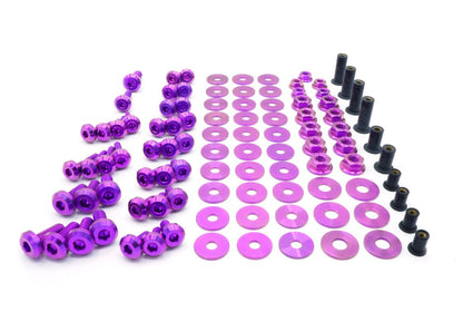 Stage 2 Titanium Hardware Engine Bay Kit - Subaru WRX/STI (2015 - 2021) - JDMuscleHardware KitsSUB-015-Ti-PRPPurple