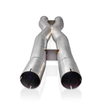 Stainless Works 18 - 21 Mustang GT Mid Resonator Delete X - Pipe - JDMuscleShop the look 2sswM18RESDX