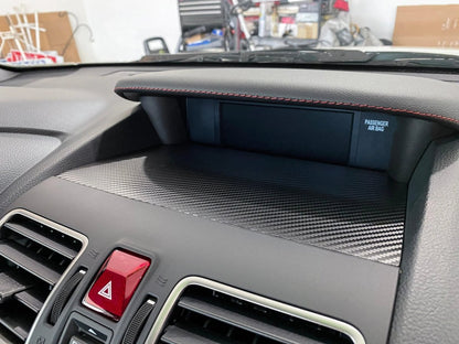 StickerFab [15-21 WRX / STI] 3D Carbon Center Instrument Panel Dash Trim - JDMuscleStickers and Vinyls15WRXCDT3DBK