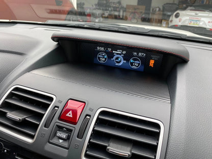 StickerFab [15-21 WRX / STI] 3D Carbon Center Instrument Panel Dash Trim - JDMuscleStickers and Vinyls15WRXCDT3DBK