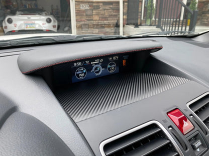 StickerFab [15-21 WRX / STI] 3D Carbon Center Instrument Panel Dash Trim - JDMuscleStickers and Vinyls15WRXCDT3DBK