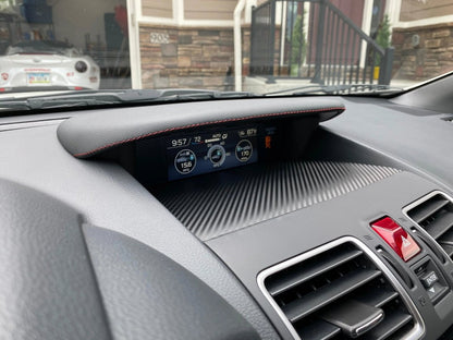 StickerFab [15-21 WRX / STI] 3D Carbon Center Instrument Panel Dash Trim - JDMuscleStickers and Vinyls15WRXCDT3DBK