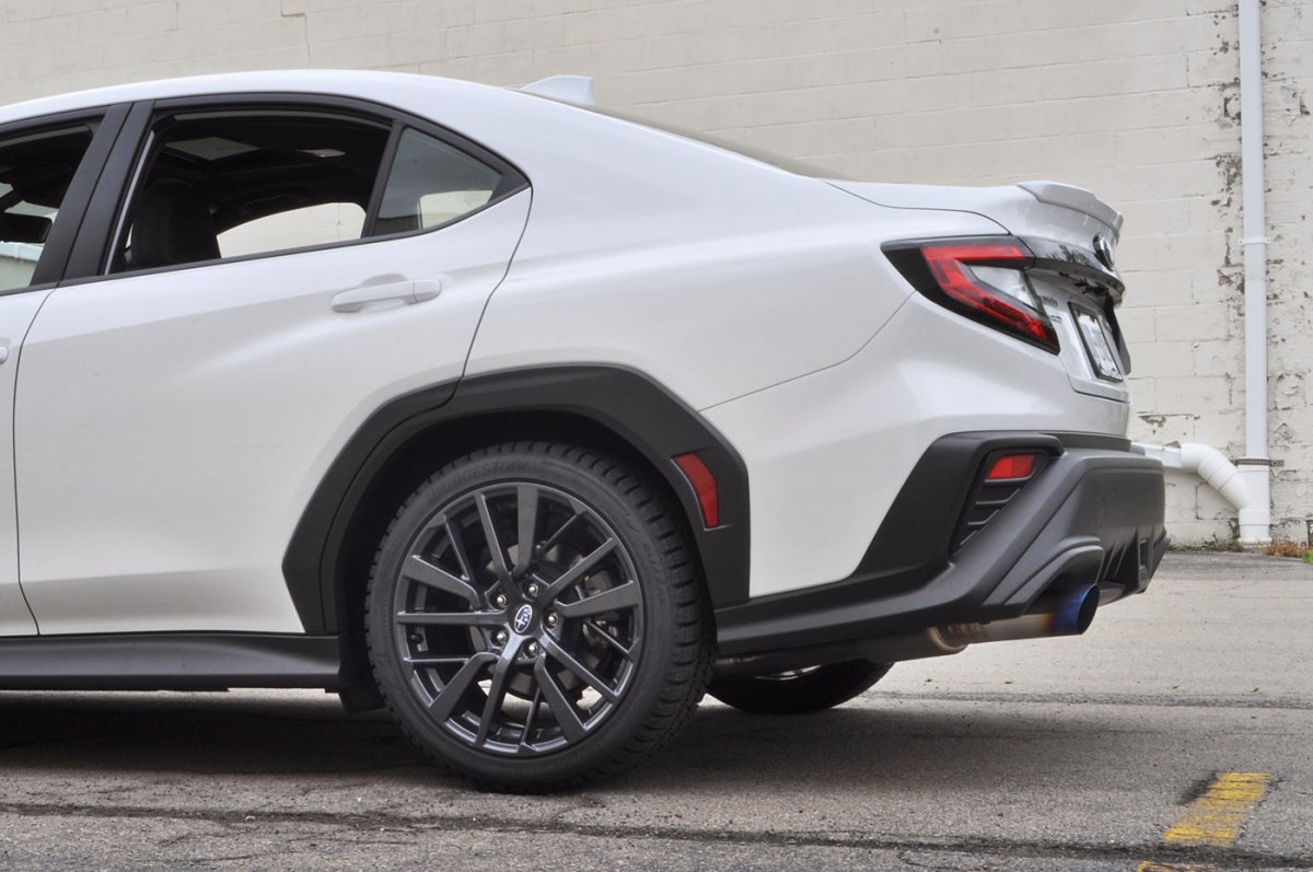STM 22 - 25 WRX Titanium Single Exit Cat - Back Exhaust | STM - VBWRX - EXSE - TI - JDMuscleCat Back Exhaust SystemSTM-VBWRX-EXSE-TI-BLUEBurned Tip