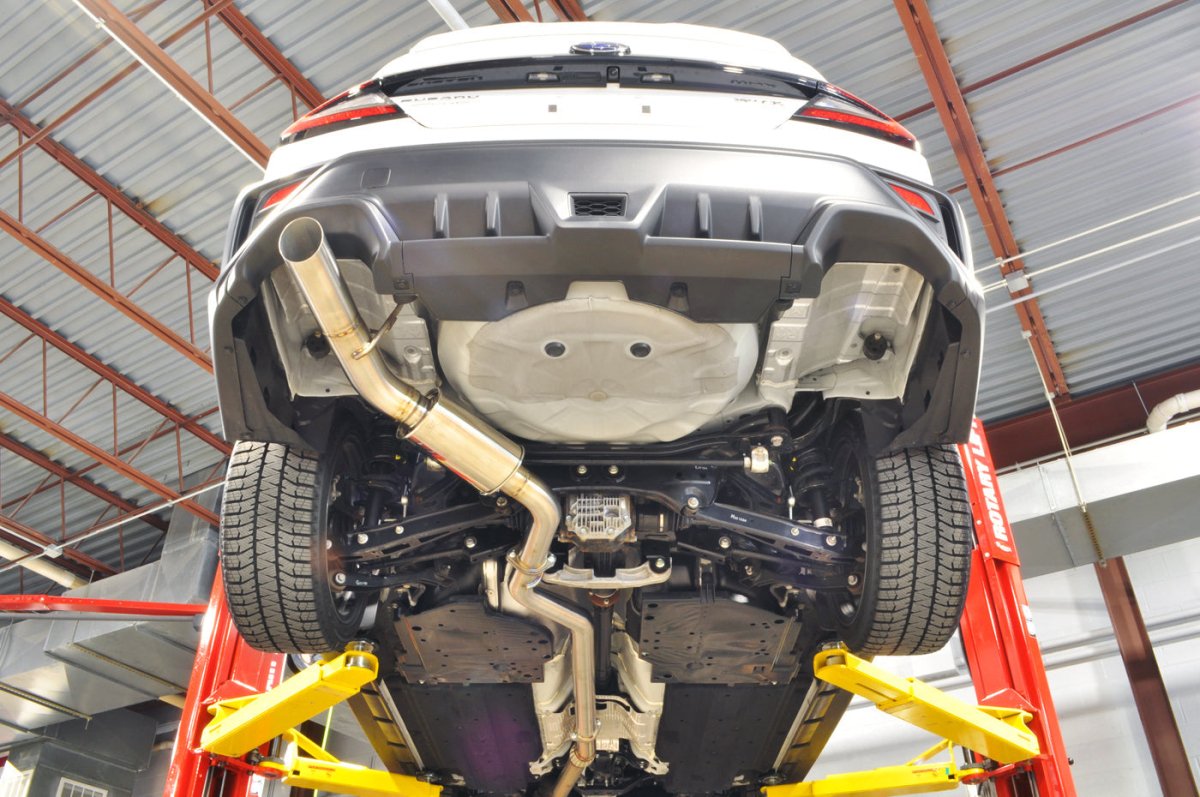 STM [22 - 26 WRX] Stainless Single Exit Cat - Back Exhaust | STM - VBWRX - EXSE - SS - JDMuscleCat Back Exhaust SystemSTM-VBWRX-EXSE-SS