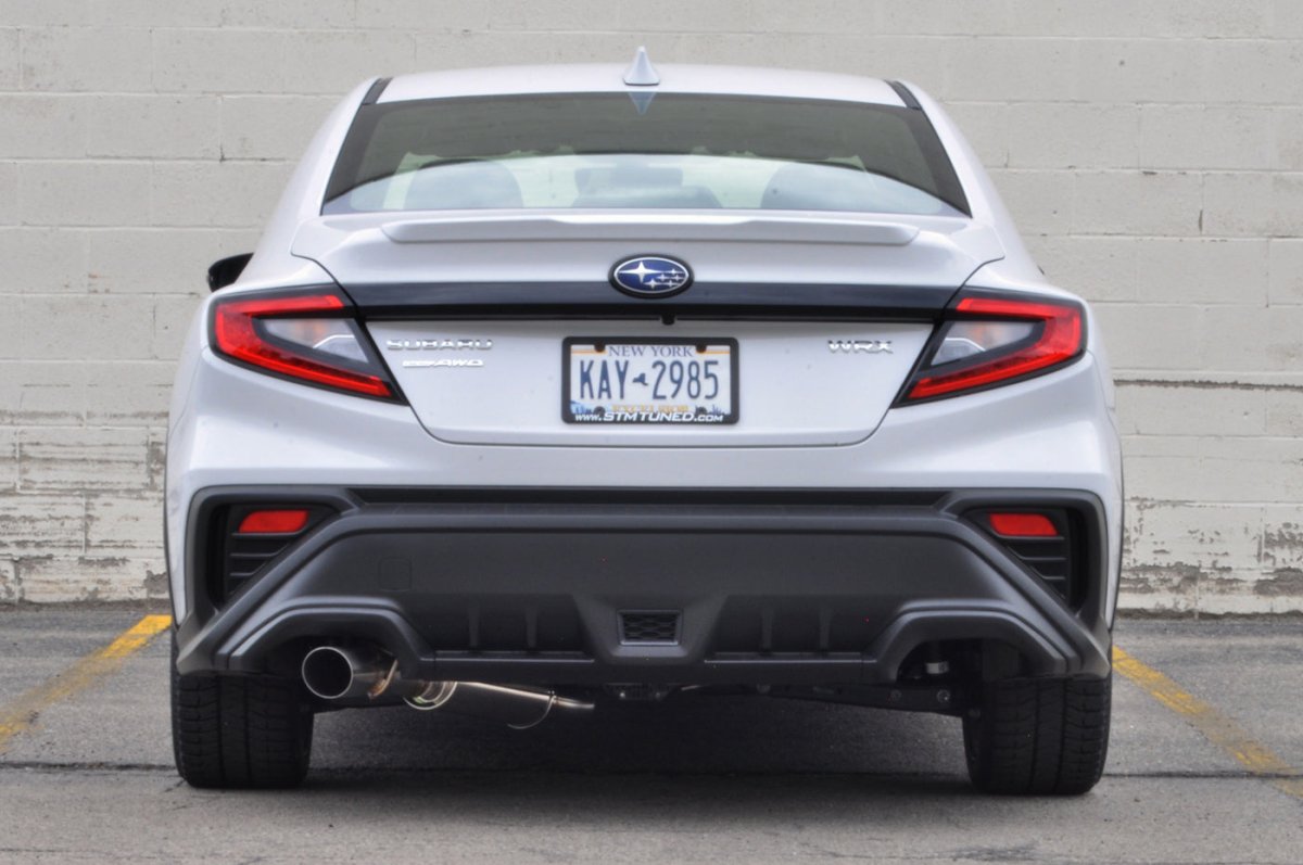 STM [22 - 26 WRX] Stainless Single Exit Cat - Back Exhaust | STM - VBWRX - EXSE - SS - JDMuscleCat Back Exhaust SystemSTM-VBWRX-EXSE-SS